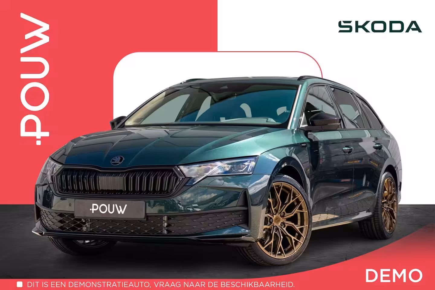Skoda Octavia Combi 1.5 TSI 150pk DSG MHEV Sportline Business | Panoramadak | LMV 19" | Soundsysteem Canton