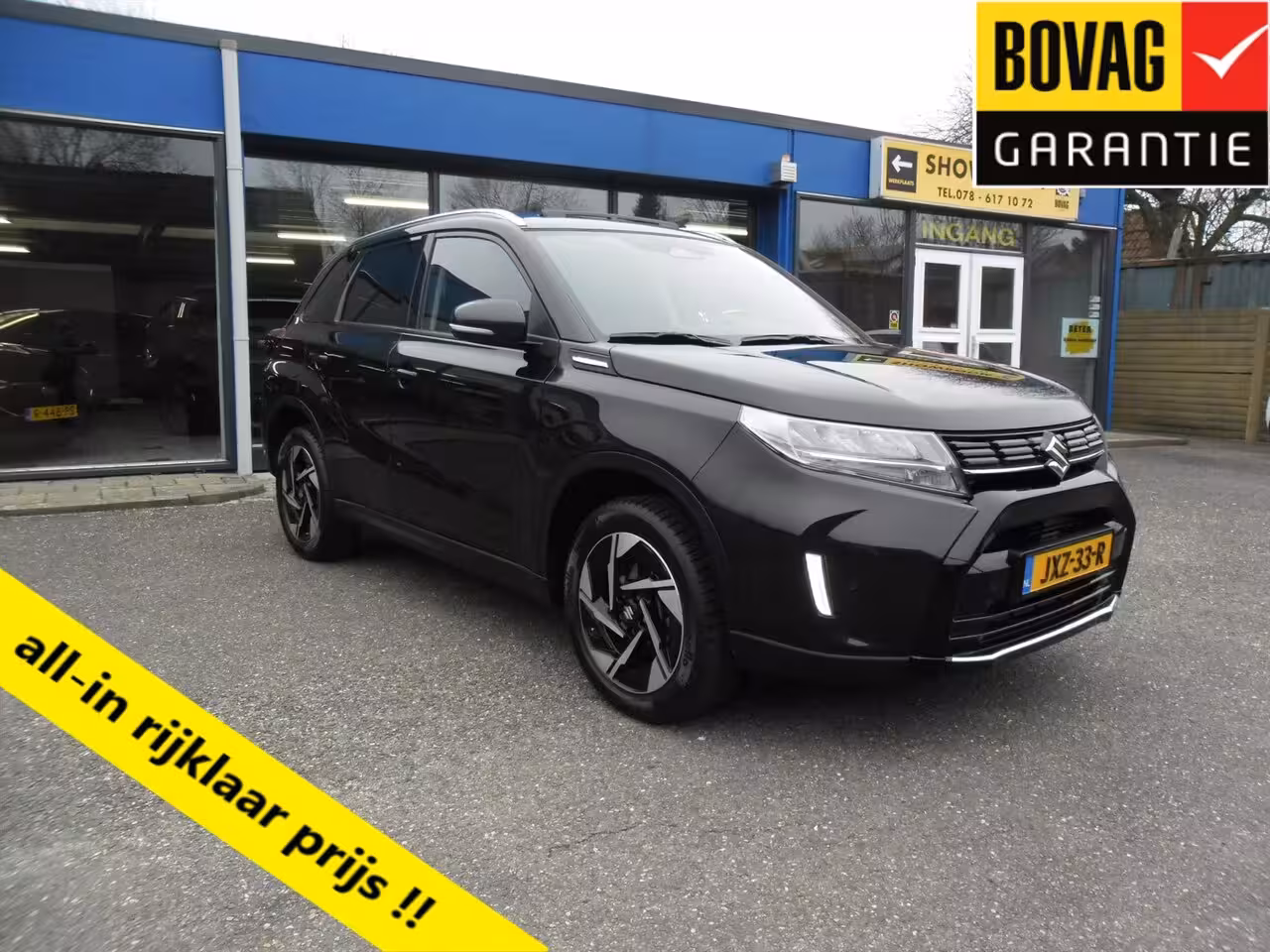 Suzuki Vitara 1.4 BOOSTERJET STYLE SMART HYBRID NAV SCHUIFDAK 1/2 LEDER ECC LMV CAMERA PDC RIJKLAARPRIJS