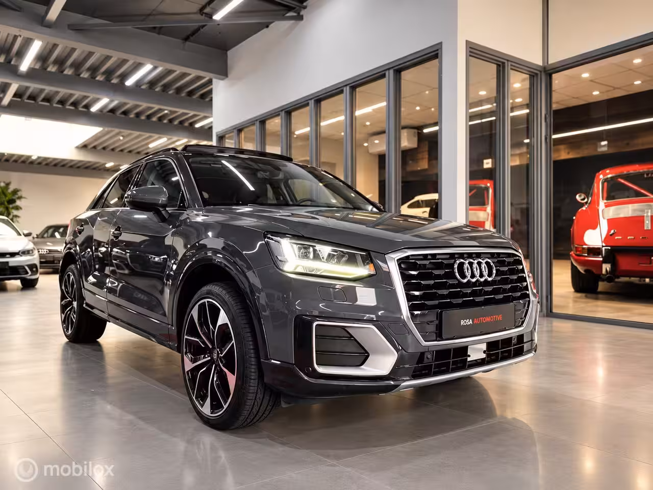 Audi Q2 1.4TFSI 150 pk S-TRONIC GREY PANORAMA LED NAVI XENON PDC XENON ZEER NETJES