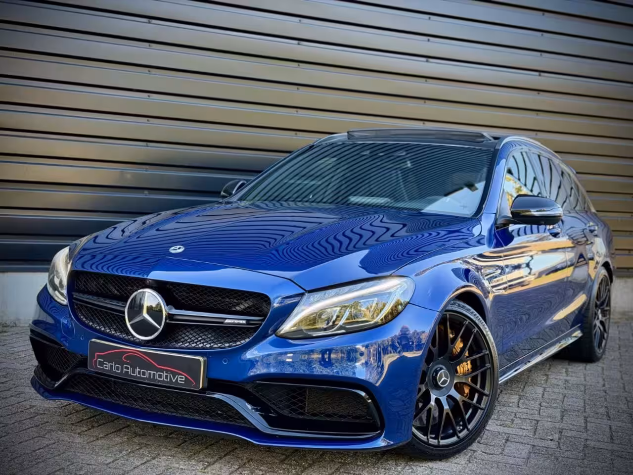 Mercedes-Benz C-klasse Estate AMG 63 S PANO|SCHAAL|CERAMIC|HUD|360|BURMESTER VOL