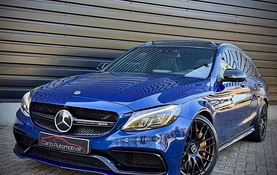 Mercedes-Benz C-klasse Estate AMG 63 S PANO|SCHAAL|CERAMIC|HUD|360|BURMESTER VOL