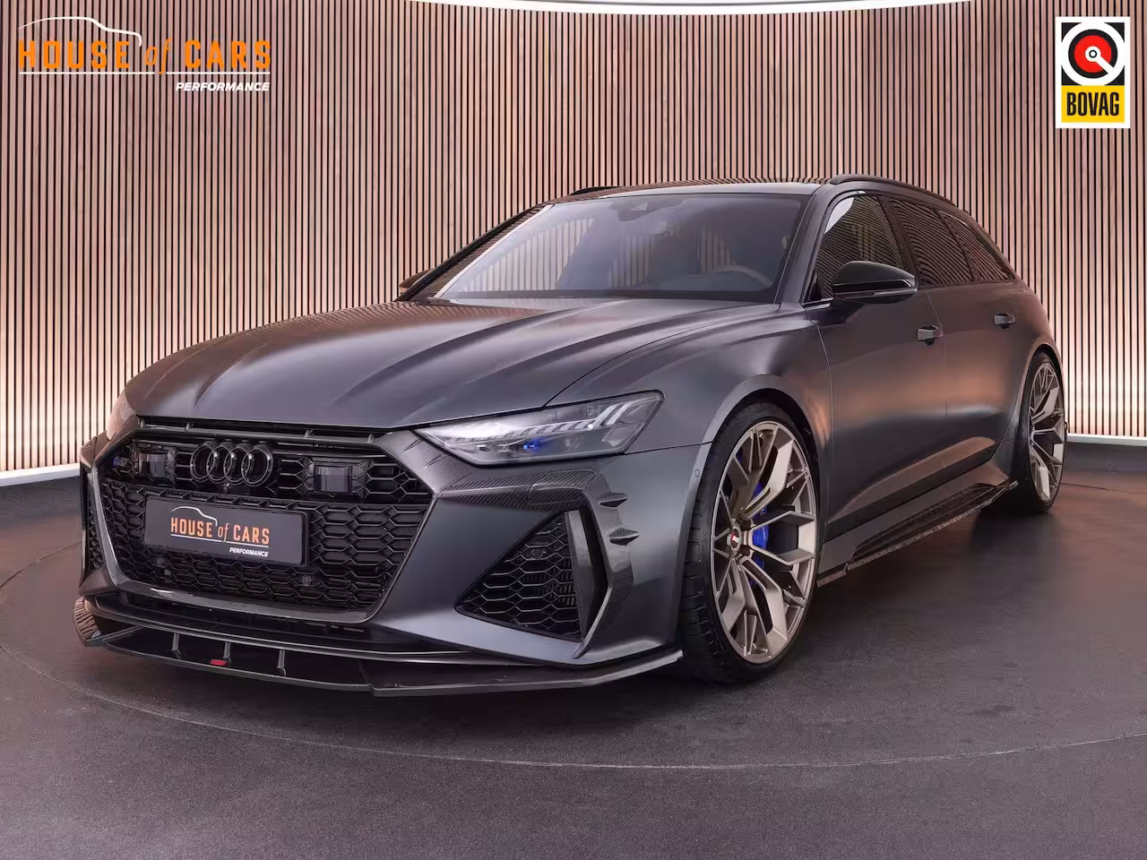Audi RS6 Avant 600pk TFSI quattro |Urban bodykit|Eventuri intakes|custom uitlaat|Daytona Grey mat p