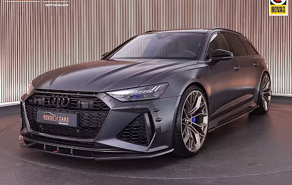 Audi RS6 Avant 600pk TFSI quattro |Urban bodykit|Eventuri intakes|custom uitlaat|Daytona Grey mat p