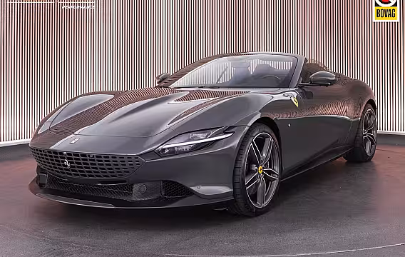 Ferrari Roma Spider 3.9 V8 |BTW|PPF|Grigio Scuro|360 camera|carbon int.|memory|Quilted seats|Apple Carplay|car