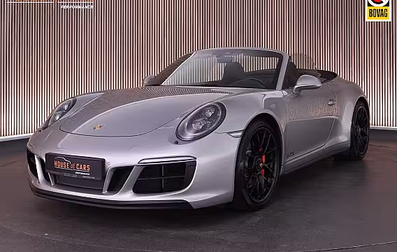Porsche 911 Cabrio Carrera 4 GTS |sportuitlaat|sportchrono|Bose|PDLS+|Apple Carplay|18-voudige stoelen|parkee