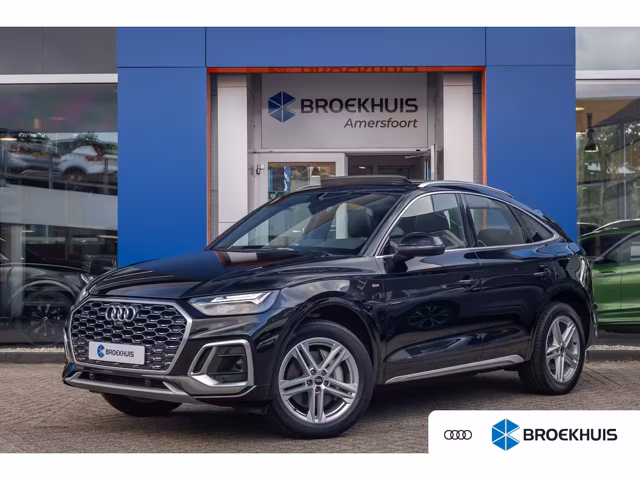 Audi Q5 Sportback 55 TFSI e S edition | Pano-dak | Bang & Olufsen | Cruise control adaptief | Stoelverwarmin