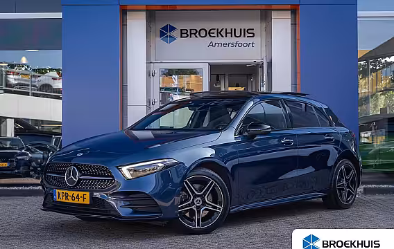 Mercedes-Benz A-klasse 250 e AMG Line | Panoramadak | Dodehoeksensor | 360° Camera | Lane Keeping Assist | Stoelv