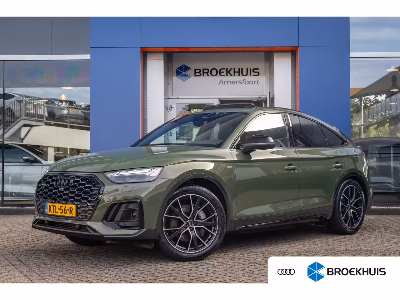 Audi Q5 Sportback 55 TFSI e S edition | Pano | Massage | Leder | Luchtvering | 360 camera | B&O o | 20'' | C