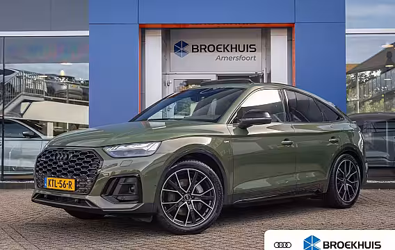 Audi Q5 Sportback 55 TFSI e S edition | Pano | Massage | Leder | Luchtvering | 360 camera | B&O o | 20'' | C