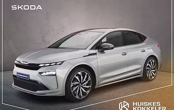Skoda Enyaq Coupé iV Elektromotor 82 kWh 286pk Sportline €54.595, - incl inruilpremie