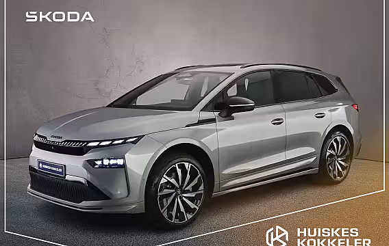 Skoda Enyaq iV Elektromotor 82 kWh 286pk Sportline €54.275, - incl inruilpremie