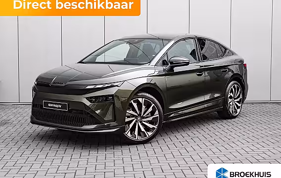 Skoda Enyaq Coupé iV Sportline | Chrome interieur accenten | Driving mode select | LED interieurverlichting inc