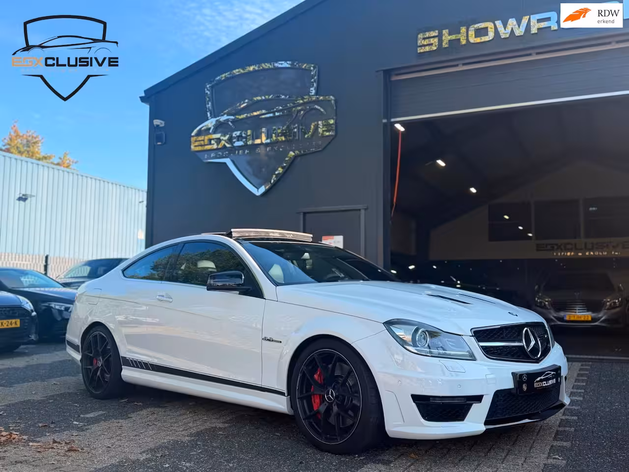 Mercedes-Benz C-klasse Coupé AMG 63 Edition 507 PANO| MEMORY|H&K|TOPSTAAT|