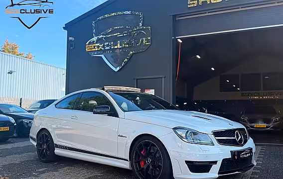 Mercedes-Benz C-klasse Coupé AMG 63 Edition 507 PANO| MEMORY|H&K|TOPSTAAT|