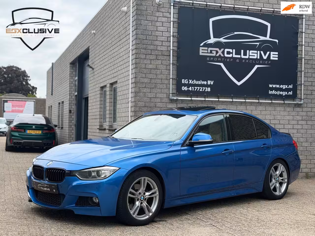 BMW 3-serie 328D M Pakket Pano/HUD/Keyless/Camera/Memory