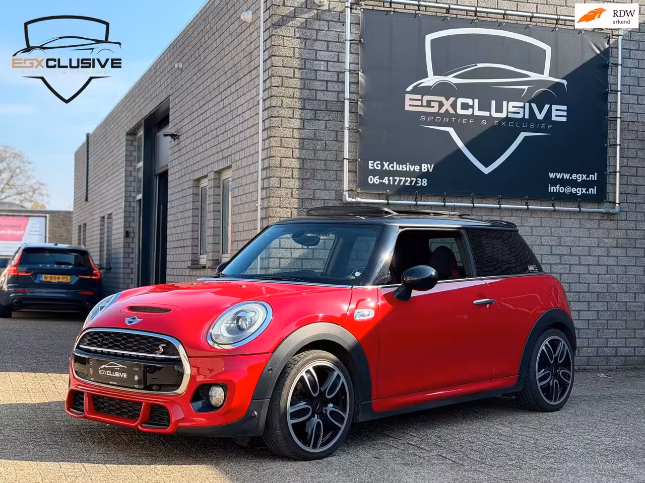 Mini Cooper S 2.0 JCW Pakket Pano Kuipstoelen