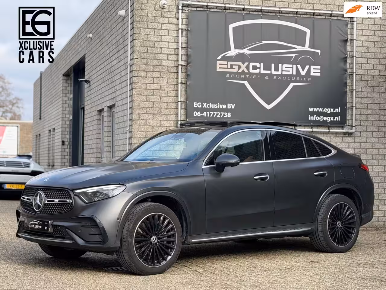 Mercedes-Benz GLC-klasse Coupé 300de 4MATIC Luxury Line AMG PANO BURMESTER