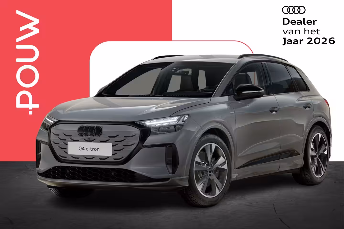 Audi Q4 e-tron 286pk S Edition 82 kWh | Optiepakket | Trekhaak Wegklapbaar