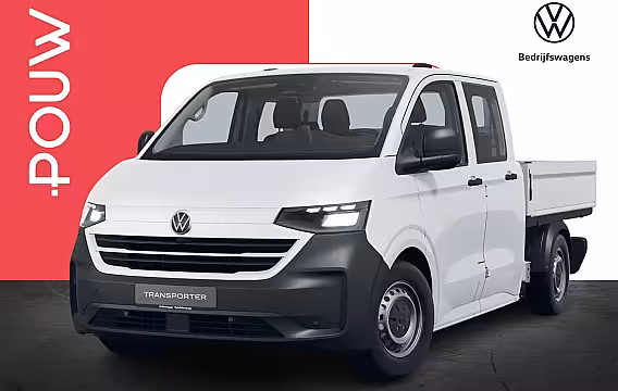 Volkswagen e-Transporter Pick-Up 32 218pk L2H1 160kW 71 kWh | Trekhaak | Dubbele Cabine