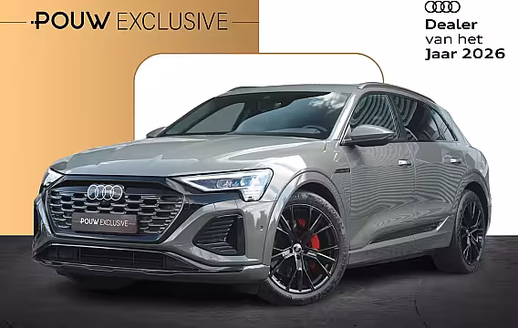 Audi Q8 e-tron 50 340pk quattro S Edition 95 kWh | Trekhaak | Elek. Sportstoelen + Memory | SoH 98%