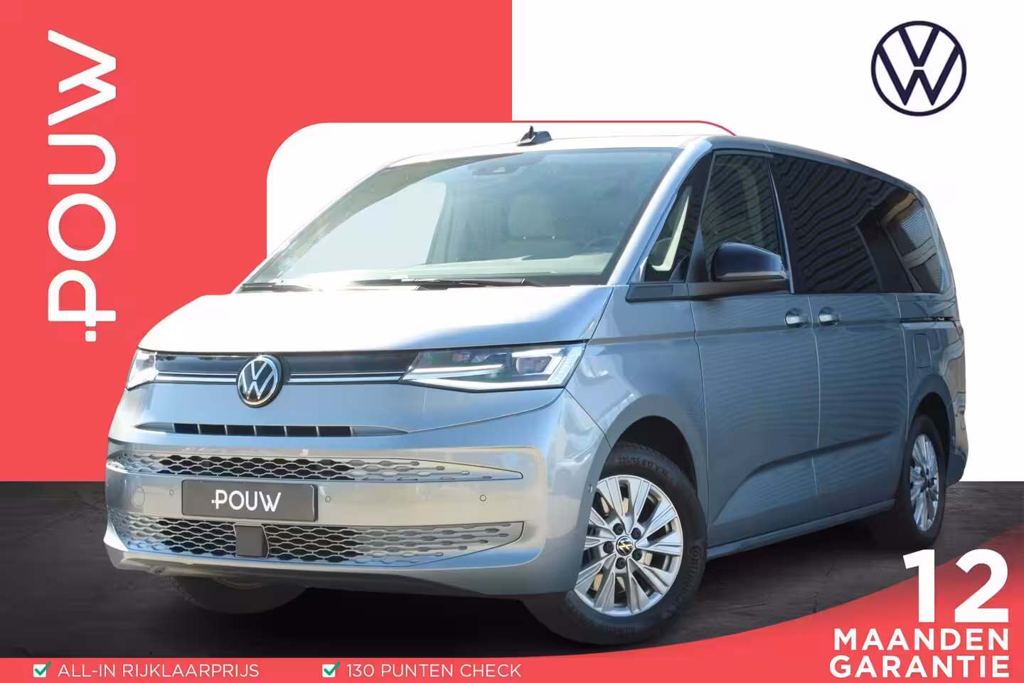 Volkswagen Multivan 1.4 218pk eHybrid L2H1 Life | SoH 96% | Panoramadak | Trekhaak | Adaptive Cruise