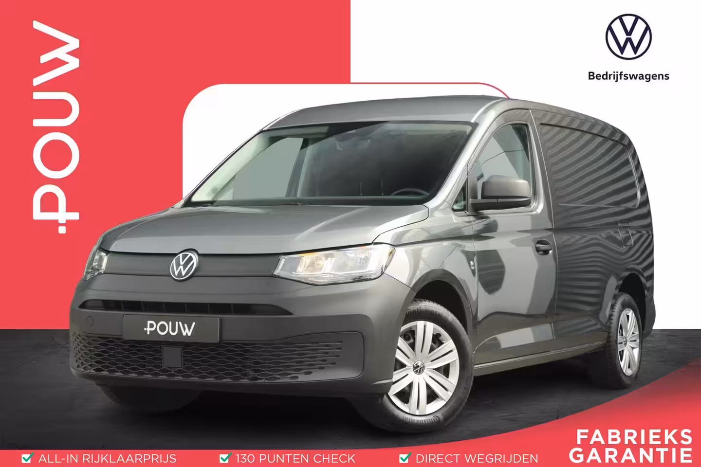Volkswagen Caddy Cargo Maxi 2.0 TDI 122pk DSG Comfort Maxi | Trekhaak | Cruise Control | Parkeersensor Achter | Apple