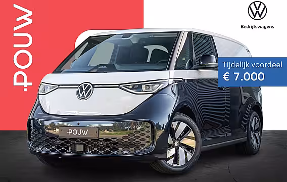 Volkswagen ID. Buzz Cargo 190pk Bulli Limited Edition 59 kWh | Stoelen Pakket | Trekhaak Wegklapbaar