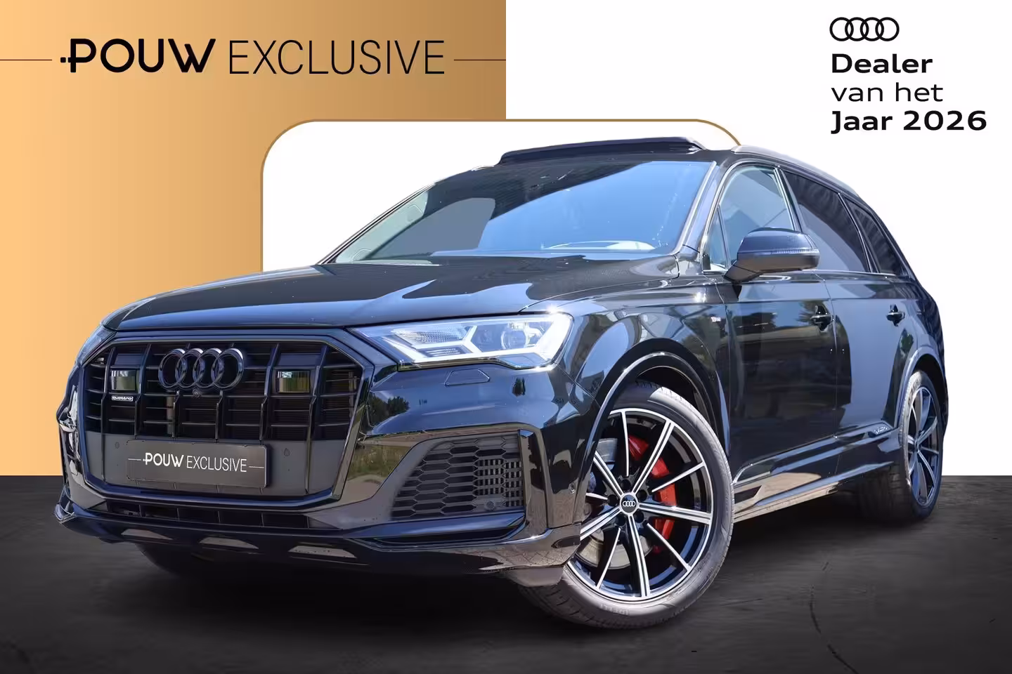 Audi Q7 55 TFSIe 380pk quattro Pro Line S | Panoramadak | B&O | Trekhaak | Head-up Display | Elek.
