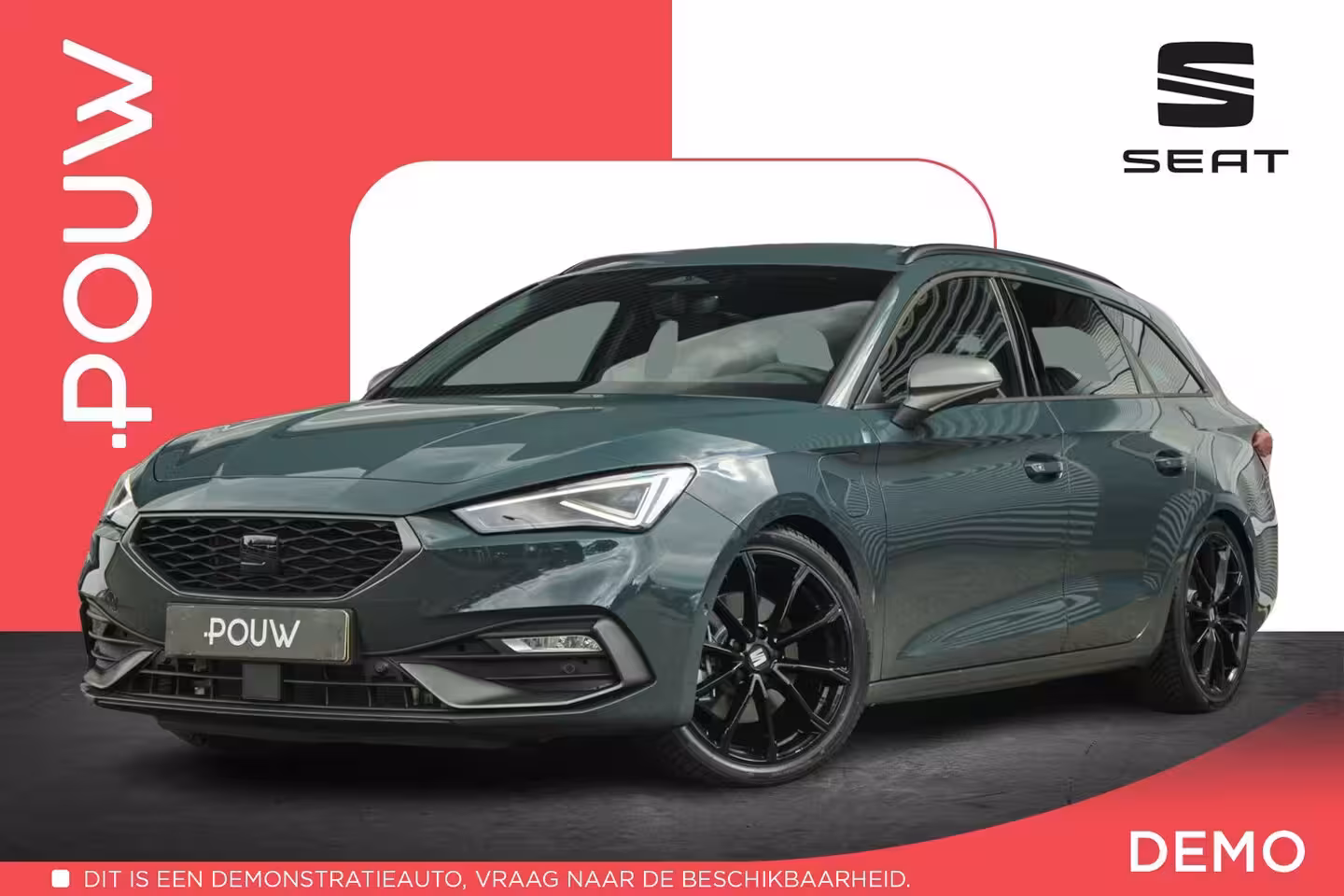Seat Leon Sportstourer 1.5 TSI e-Hybrid 204pk FR Business | Black Pakket | Verlaagd | 18" Velgen