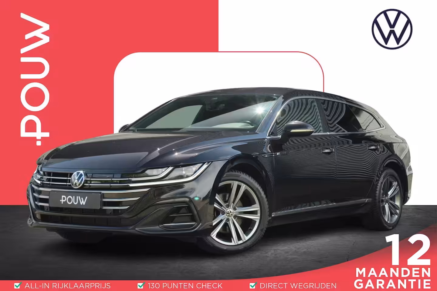 Volkswagen Arteon Shooting Brake 1.4 TSI eHybrid 218pk DSG R-Line Business+ | SoH 91% | Standkachel | Trekhaak | Camera | N