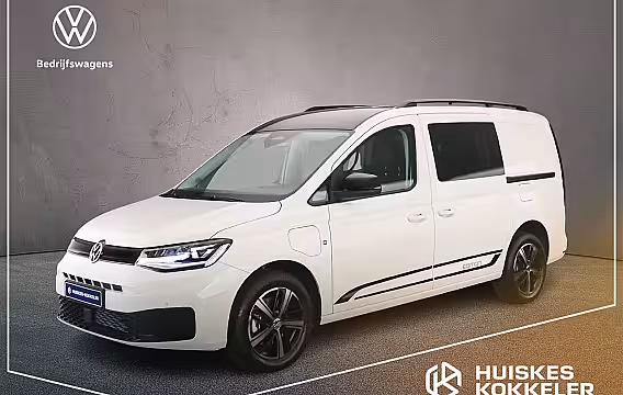 Volkswagen Caddy Maxi Flexible 1.5 TSI eHybrid Limited Edition | Trekhaak | 5-zitplaatsen opklapbare dubbele cab