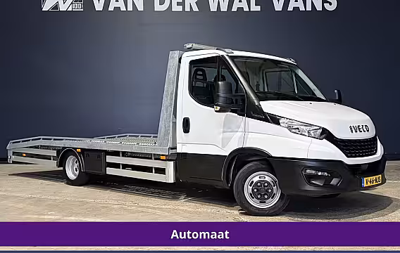 Iveco Daily 35C14H 2.3 Oprijwagen Automaat Dubbel Lucht Euro6 Airco | Camera | 3500kg Trekhaak | Elect