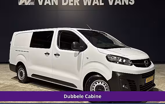 Opel Vivaro 2.0 CDTI 145pk L3H1 Dubbele Cabine Euro6 Airco | 6-Zits | Navigatie | 2500kg Trekhaak | Ap