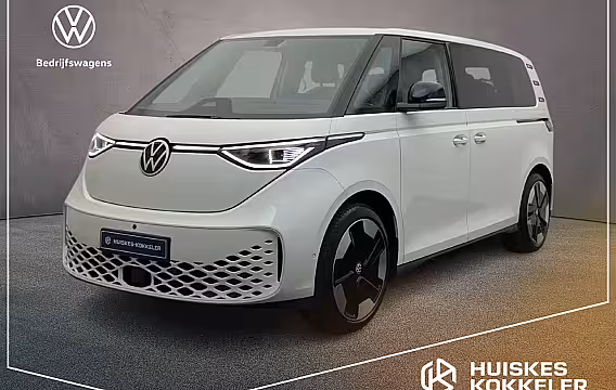 Volkswagen ID. Buzz Pro Bulli 286pk 79 kWh 7p. | Warmtepomp | 7-zits | Trekhaak | Head-up Display | Harman-Kar