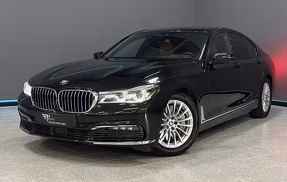 BMW 7-serie 750i xDrive High Executive | 449 pk | Black Sapphire Metallic | Nappa Cognac | 2018
