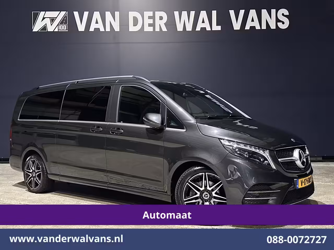 Mercedes-Benz V-klasse 300d 237pk 9G-Tronic Automaat L3H1 Dubbele Cabine Euro6 Airco | 5-Zits | 2x elektrische zi