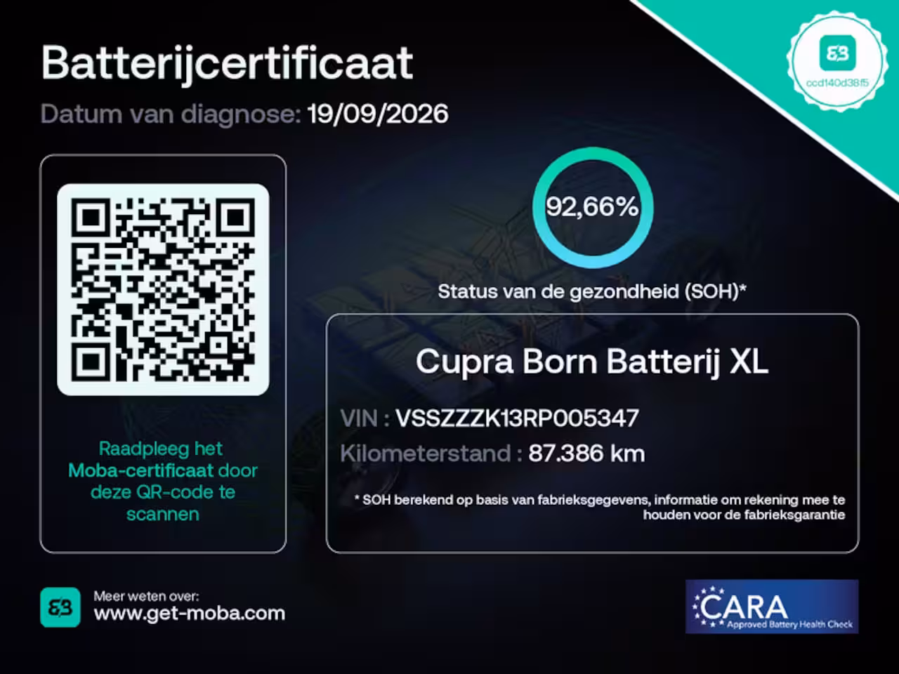 Cupra Born Adrenaline 82 kWh | Cruise Control Adaptief | Apple Carplay/Android Auto | 19'' L.M . | Na