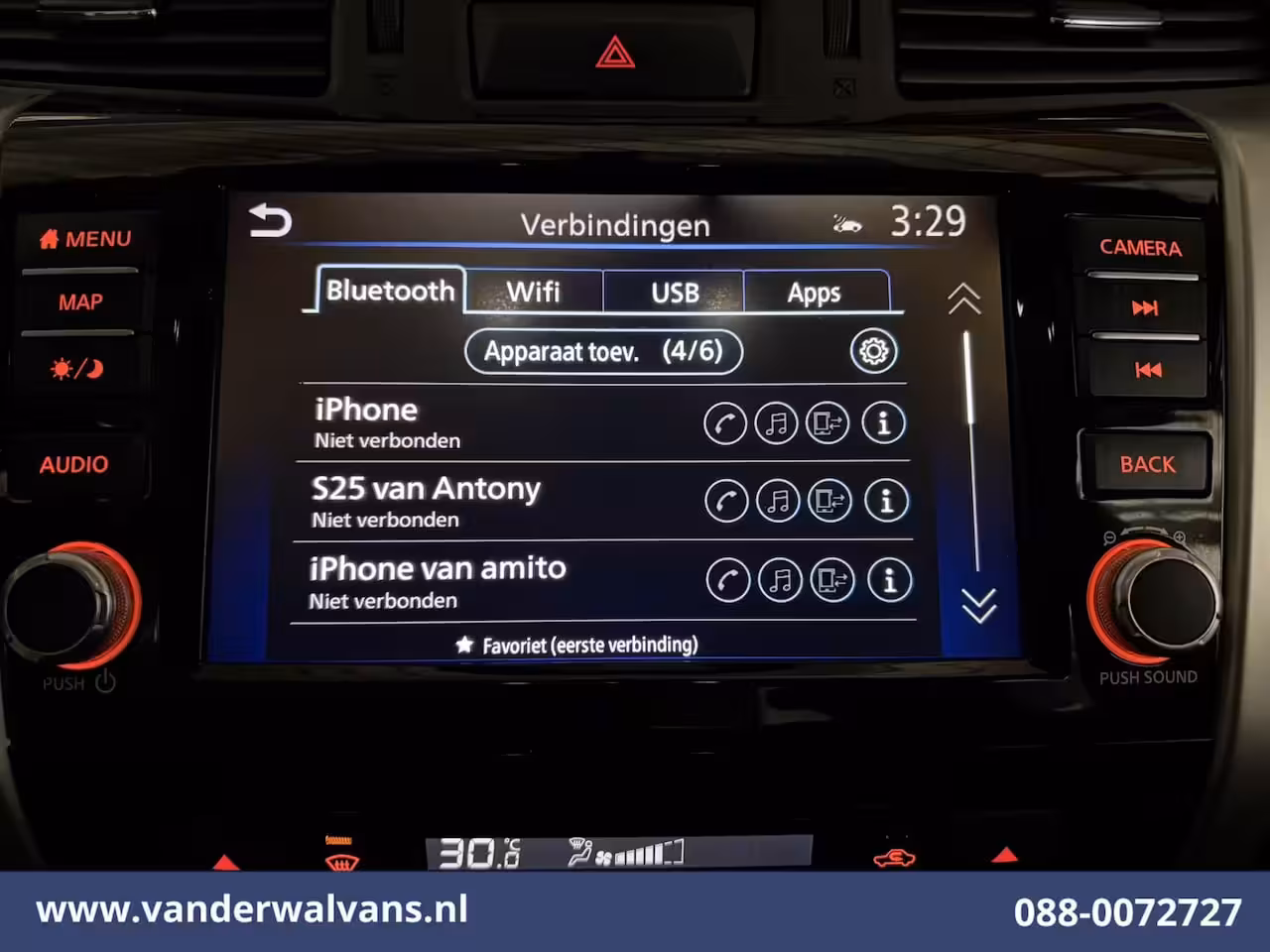 Nissan Navara 2.3 dCi 164pk 4x4 Aandrijving Euro6 Airco | 3500kg trekhaak | Camera | Cruisecontrol | LM