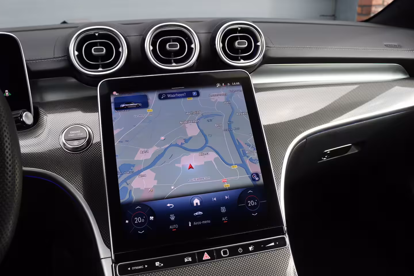 Mercedes-Benz CLE Cabriolet 200 AMG Line | Distronic | Airscarf | Memory | Burmester | Keyless Go | Cabriocomfortpakke