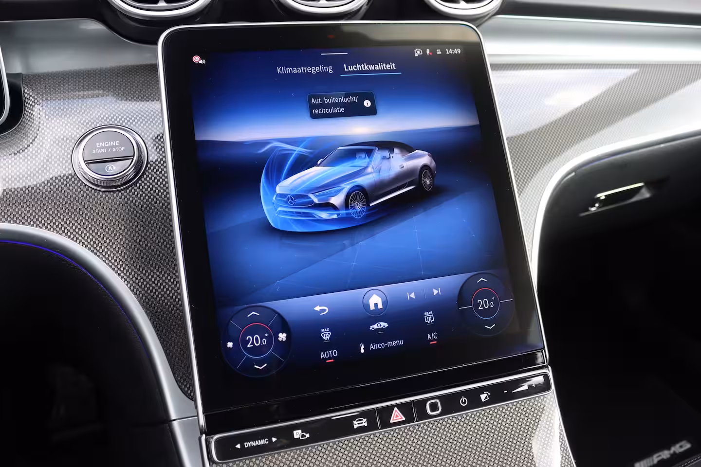 Mercedes-Benz CLE Cabriolet 200 AMG Line | Distronic | Airscarf | Memory | Burmester | Keyless Go | Cabriocomfortpakke