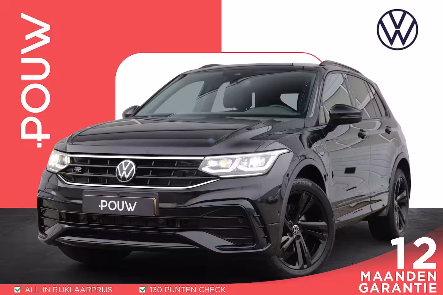 Volkswagen Tiguan 1.4 TSI 245pk eHybrid R-Line Business+ | SoH 89% | Trekhaak | 360 Camera | Stoelverwarming