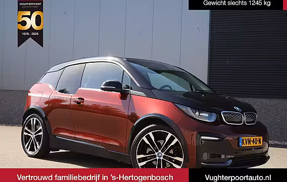 BMW i3 S /184pk*Unique Forever*120Ah 42 kWh/Leder/W-pomp/Carplay/20"/3-fase