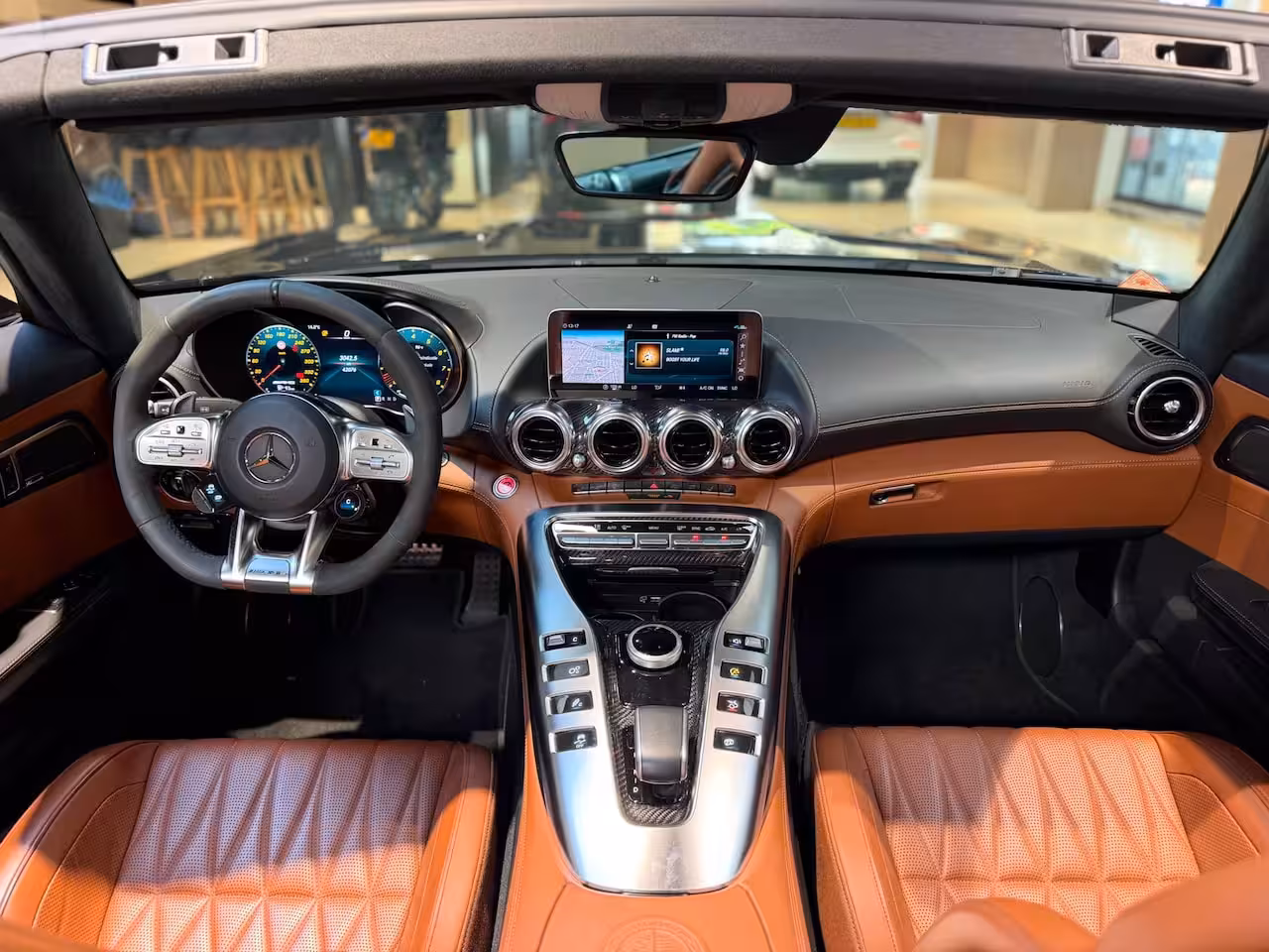 Mercedes-Benz AMG GT Roadster C 4.0 |Airscarf|Burmester|Memory|Keramisch|achterasbesturing|Full PPF