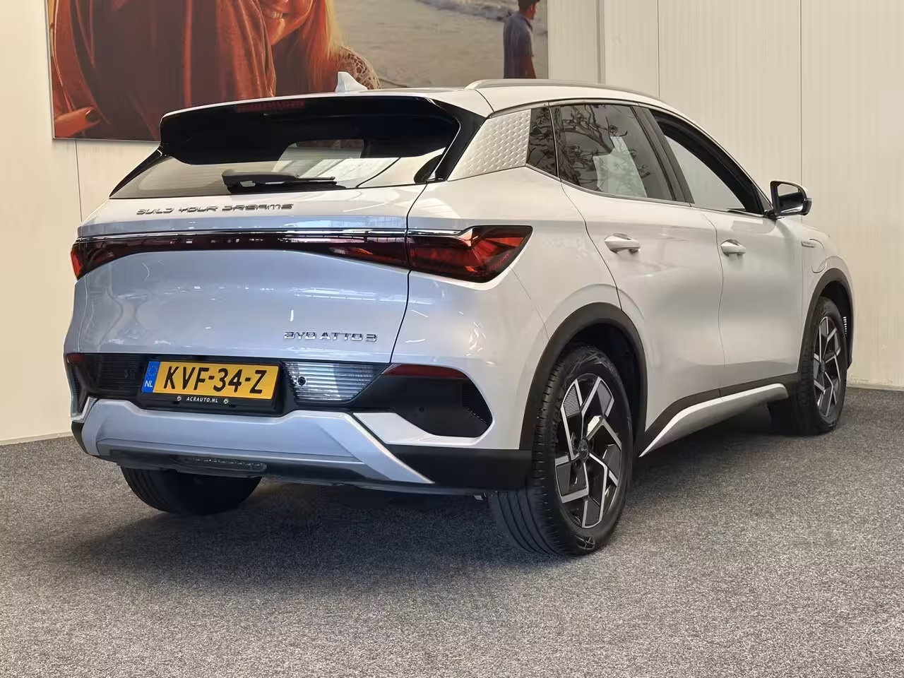 BYD Atto 3 (SOH 95%) DESIGN 60 kWh WLTP 420 KM * 45 STUKS OP VOORRAAD* APPLE CARPLAY/ ANDROID AUTO EL
