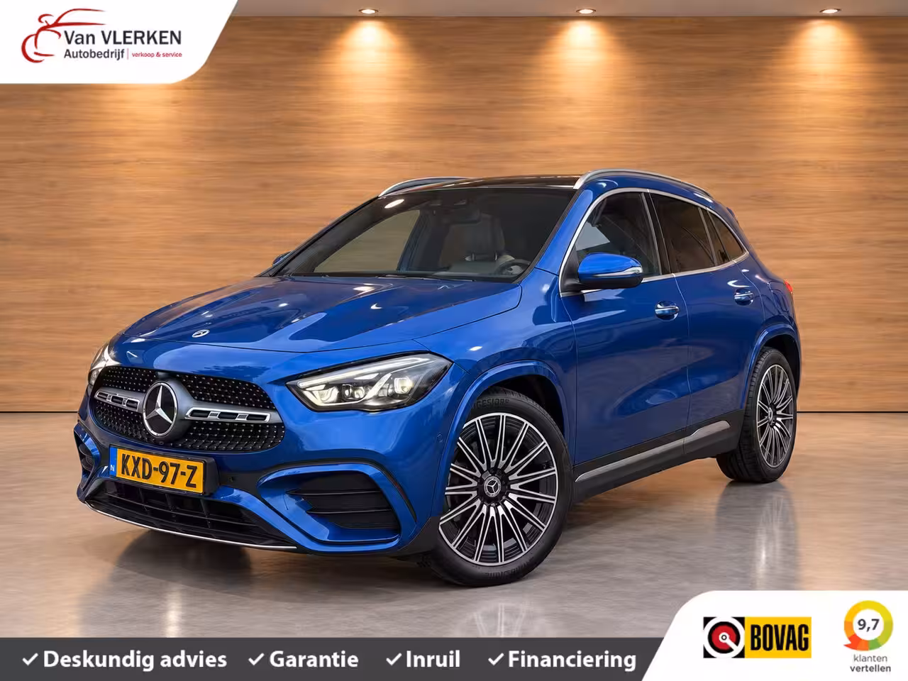 Mercedes-Benz GLA-Klasse 180 AMG Line MILD-HYBRID PANO LEER HEAD UP