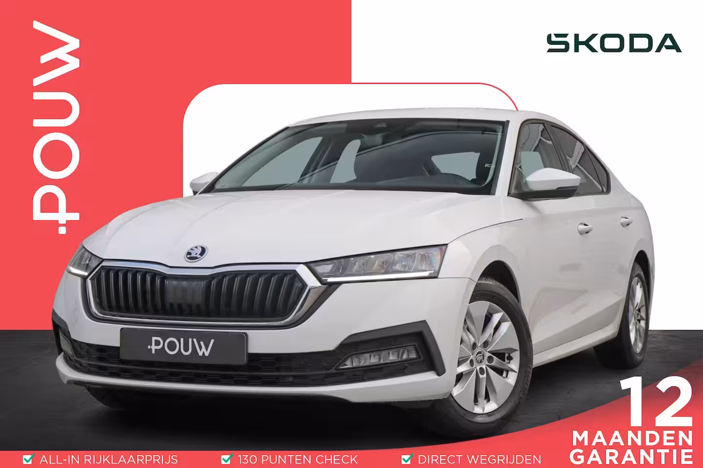 Skoda Octavia 1.0 TSI 110pk Ambition | Navigatie | Smart Link | Parkeersensoren Achter