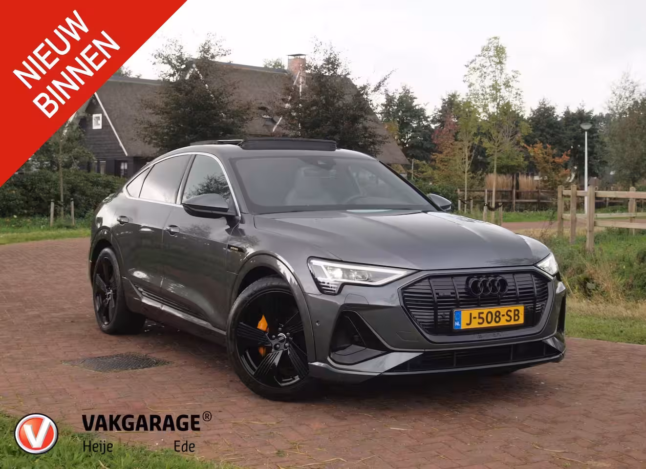 Audi e-tron Sportback 55 quattro S edition 95 kWh | SOH 92% | S-Line Stoelen | Panoramadak | Bang & Olufsen | Ca