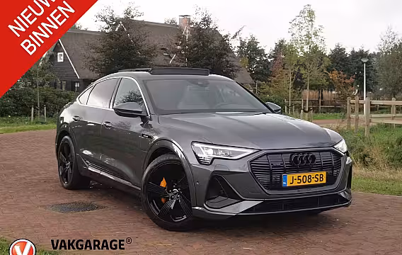 Audi e-tron Sportback 55 quattro S edition 95 kWh | SOH 92% | S-Line Stoelen | Panoramadak | Bang & Olufsen | Ca