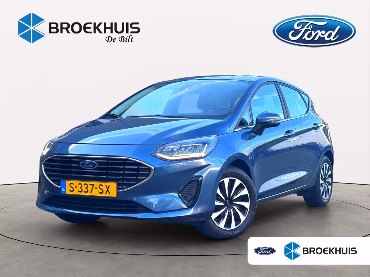 Ford Fiesta 1.0 EcoBoost Hybrid Titanium 125PK | ORIGINEEL NL | 1E EIGENAAR | DEALER OH | CRUISE | PAR