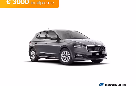 Skoda Fabia 1.0 TSI Selection l Parkeersensoren l Apple Car Play / Android l Metallic lak l Multifunct